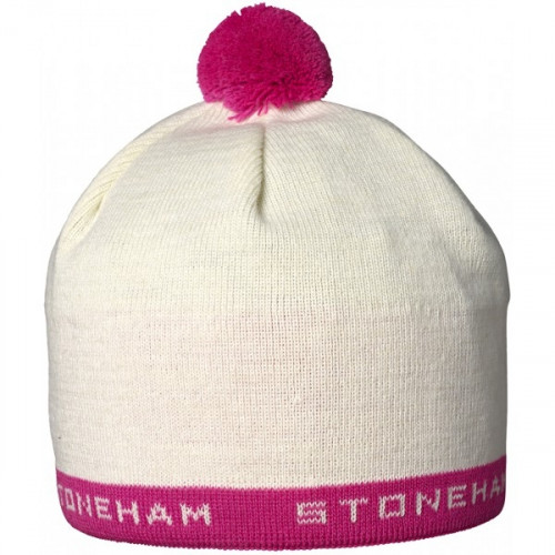 Cepure STONEHAM KNITTED SKI HAT balta/rozā