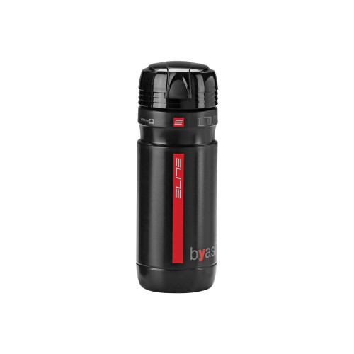 Pudele ELITE BYASI black/red 550ml + tool holder