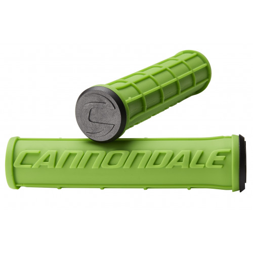 Stūres rokturi CANNONDALE SILICONE WAFFLE GRIPS green