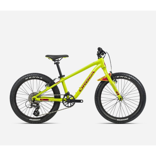 Velosipēds ORBEA MX 20 TEAM Lime Green - Watermelon Red